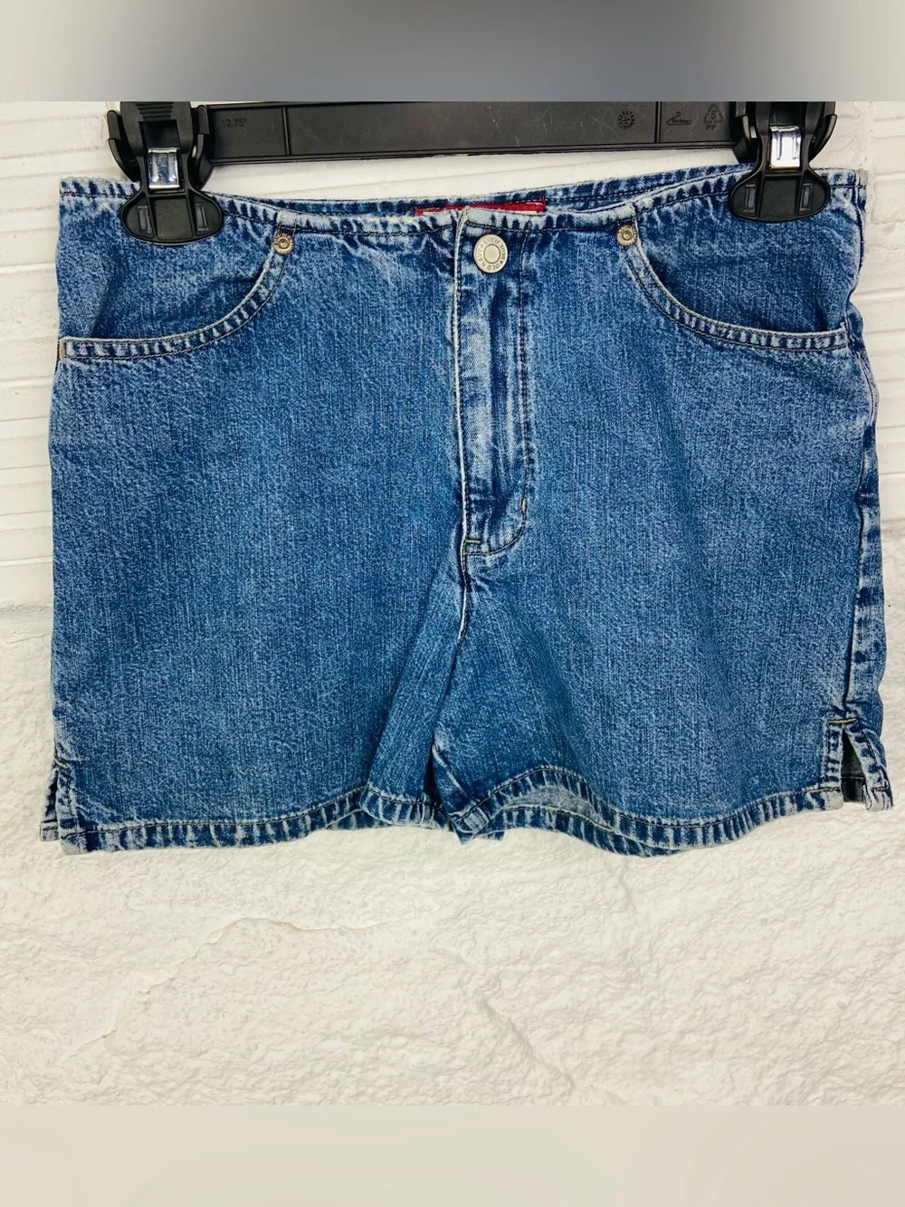 Old Navy Medium Blue Denim Jean cotton Shorts size 14